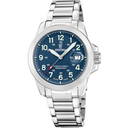 Festina Field F20081/2 - bracciale e cassa acciaio - quadrante blu con datario