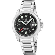 Festina Field F20081/4 - bracciale e cassa acciaio - quadrante nero con datario