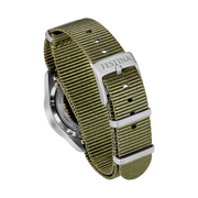 Festina Field F20082/1 - cassa acciaio - quadrante beige con datario - cinturino nylon verde scuro