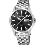 Load image into Gallery viewer, Festina Classic F20357/4 - bracciale e cassa acciaio - quadrante nero con datario