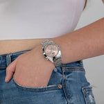 Load image into Gallery viewer, Festina Boyfriend F20397/3 - bracciale e cassa acciaio - quadrante rosa con cronografo - polso