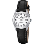 Load image into Gallery viewer, Festina Classic F20447/1 - cinturino pelle nero - cassa acciaio - quadrante bianco con datario