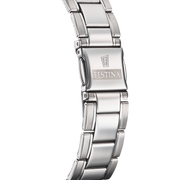 Festina Classic F20511/5 - bracciale e cassa acciaio - quadrante verde scuro con datario