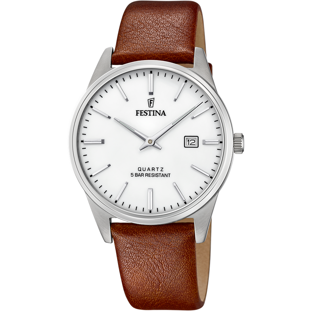 Festina Classics F20512/2 - pelle marrone