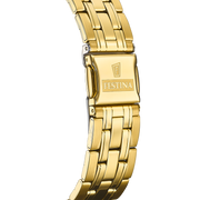 Festina Classic F20513/1 - bracciale e cassa acciaio placcato oro giallo - quadrante bianco con datario