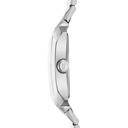 Festina On the Square F20677/1 - cassa e bracciale acciaio - quadrante argento - datario