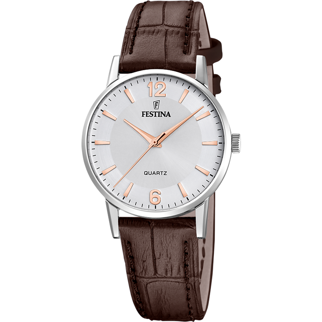 Festina Classics F20691/2 - donna -bianco/champagne