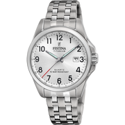 Festina Titanium F20696/1 - bracciale e cassa titanio - quadrante argento con datario
