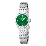 Festina Mademoiselle F20749/5 - bracciale e cassa acciaio - quadrante verde