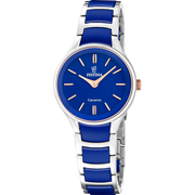 Festina Ceramic F20752/5 - cassa ceramica grigia - bracciale acciaio grigio/blu - quadrante blu