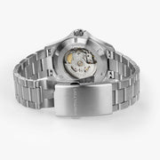 Hamilton Khaki Field King Day-date H64475140 - bracciale e cassa acciaio - quadrante blu con datario