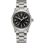 Load image into Gallery viewer, Hamilton Khaki Field Mechanical H69529133 - bracciale e cassa acciaio - quadrante nero