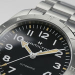 Load image into Gallery viewer, Hamilton Khaki Field Expedition Auto H70315130 - cassa e bracciale acciaio - quadrante nero