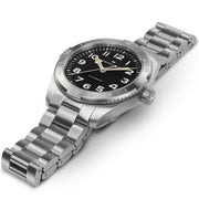 Hamilton Khaki Field Expedition Auto H70315130 - cassa e bracciale acciaio - quadrante nero