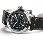 Load image into Gallery viewer, Hamilton Khaki Field Auto H70455733 - cassa acciaio - cinturino nero pelle - quadrante nero con datario