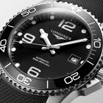 Load image into Gallery viewer, Longines Hydroconquest 41mm L3.781.4.56.9 - cassa acciaio - cinturino nero in caucciù - quadrante nero con datario