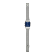Casio Edgy AQ-230 AQ-230EM-2AEF - bracciale e cassa grigi - quadrante blu