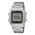 Load image into Gallery viewer, Casio W-800HD-1AV W-800HD-1AVEF - bracciale acciaio - cassa in resina grigia - quadrante digitale nero