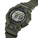 Load image into Gallery viewer, Casio GD-010 GD-010-3ER - cinturino e cassa verde scuro - quadrante digitale