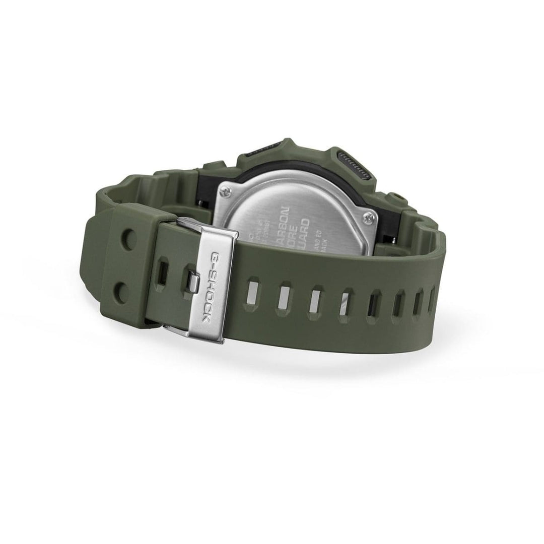 Casio GD-010 GD-010-3ER - cinturino e cassa verde scuro - quadrante digitale