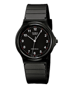 Load image into Gallery viewer, Casio MQ-24-1B MQ-24-1BLLEG cinturino e cassa resina nera - quadrante nera