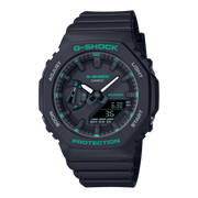 Casio GMA-S GMA-S2100GA-1AER - cinturino e cassa resina nera - quadrante nero multifunzione