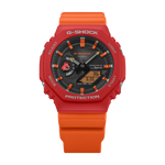 Load image into Gallery viewer, Casio G-SHOCK x Charles Darwin Foundation GA-B2100DF-4AER - cinturino e cassa in resina arancione - quadrante nero multifunzione