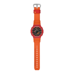 Load image into Gallery viewer, Casio G-SHOCK x Charles Darwin Foundation GA-B2100DF-4AER - cinturino e cassa in resina arancione - quadrante nero multifunzione