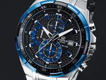 Load image into Gallery viewer, Casio Edifice EFR-539D-1A2VUEF - bracciale e cassa acciaio - quadrante blu multifunzione
