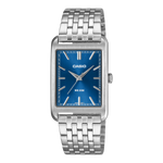 Load image into Gallery viewer, Casio MTP-B215D-2AV MTP-B215D-2AVER - cassa e bracciale acciaio - quadrante blu