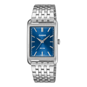 Casio MTP-B215D-2AV MTP-B215D-2AVER - cassa e bracciale acciaio - quadrante blu