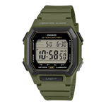 Load image into Gallery viewer, Casio W-738 W-738H-3AVEF - cassa e cinturino in resina verde scuro - quadrante digitale