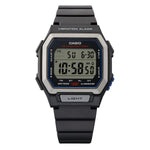 Load image into Gallery viewer, Casio W-738 W-738H-1AVEF - cassa e cinturino in resina nera - quadrante digitale