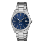 Load image into Gallery viewer, Casio UTP-1302 UTP-1302PD-2A1V - bracciale e cassa acciaio - quadrante blu con datario