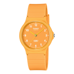 Load image into Gallery viewer, Casio MQ-24 MQ-24B-9BEF - cinturino e cassa resina arancione - quadrante arancione
