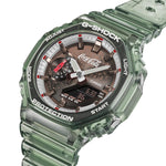 Load image into Gallery viewer, Casio G-shock x Coca-Cola GA-2100CC-3AER - cinturino e cassa resina verde chiaro - quadrante marrone multifunzione