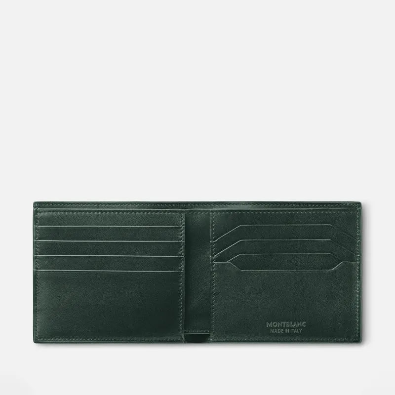 Montblanc Portafoglio Meisterstück 130936 - verde - aperto