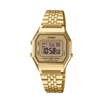 Load image into Gallery viewer, Casio Vintage LA680WEGA-9ER - bracciale acciaio dorato - cassa resina oro - quadrante digitale oro