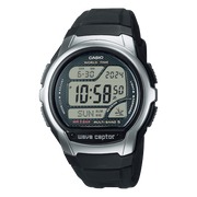 Casio WV-58R-1A WV-58R-1AEF - cinturino e cassa neri - quadrante acciaio