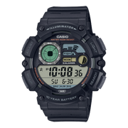 Casio WS-1500H-1AV WS-1500H-1AVEF - quadrante, cassa e cinturino nero