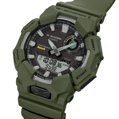 Casio GA-B010 GA-B010-3AER - cinturino e cassa verde scuro e quadrante nero