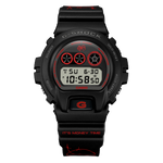 Load image into Gallery viewer, Casio Sfera Ebbasta x G-shock DW-6900SFE25-1ER - cinturino, cassa e quadrante neri con dettagli rossi