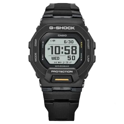 Casio G-squad GBD-200 GBD-200-1A1ER - cinturino e cassa neri - quadrante digitale multifunzionale