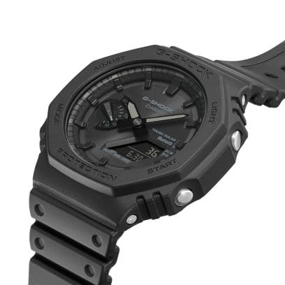 Casio G-shock GA-B2100 GA-B2100-1A1ER - cinturino, cassa e quadrante neri