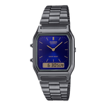 Load image into Gallery viewer, Casio Edgy AQ-230EGG-2AEF - bracciale e cassa neri - quadrante blu