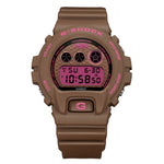 Load image into Gallery viewer, Casio G-shock x Hardies NYC DW-6900HH-5ER - cinturino, cassa e quadrante marroni con dettagli rosa