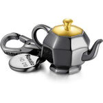 Load image into Gallery viewer, Rosato Charm Teiera nera RHO010