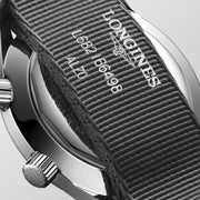 Longines Legend Diver L3.774.4.70.2 - cassa acciaio - cinturino tessuto nero - quadrante grigio/nero con datario