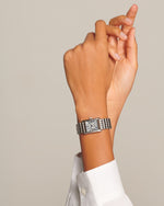 Load image into Gallery viewer, Longines Mini DolceVita L5.200.4.71.6 - cassa e bracciale acciaio - quadrante argento flinqué
