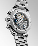 Load image into Gallery viewer, Longines Spirit Pilot Flyback L3.721.4.53.6 - bracciale e cassa acciaio - quadrante nero con funzione flyback
